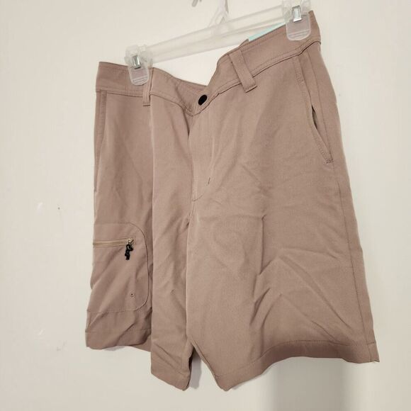 Magellan Fish Gear Shorts For Men Size 30 Khaki Color Water Repellent - Picture 1 of 11